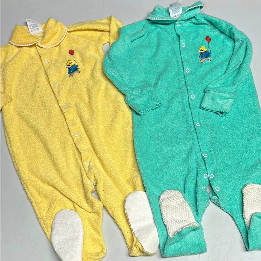 Vintage paddington bear sleepers 24 months